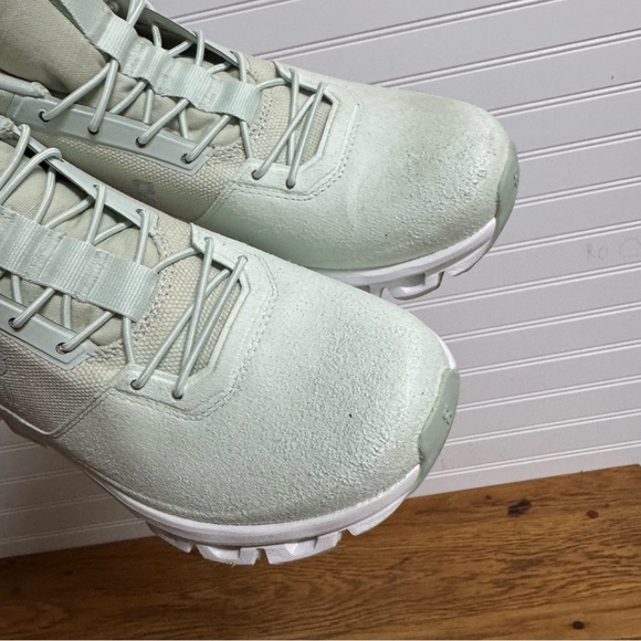 ON Women's Cloud Hi Running Sneaker Shoes, Mineral Size W6.5 - Picture 8 of 11